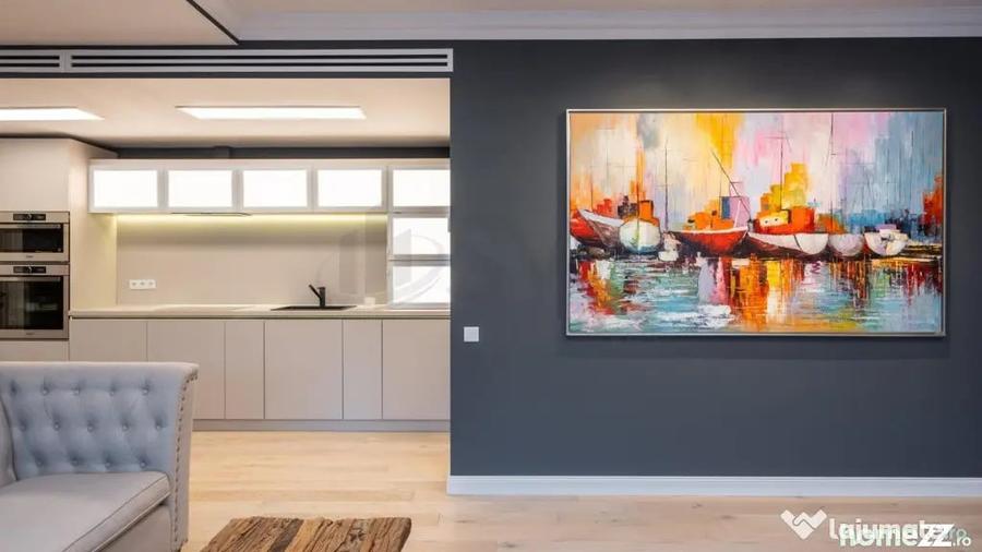 Apartament cu 3 camere semidecomandat în Dorobanți