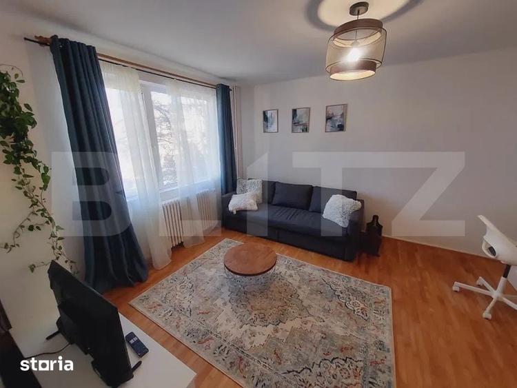 Apartament cu 2 camere semidecomandat în Central