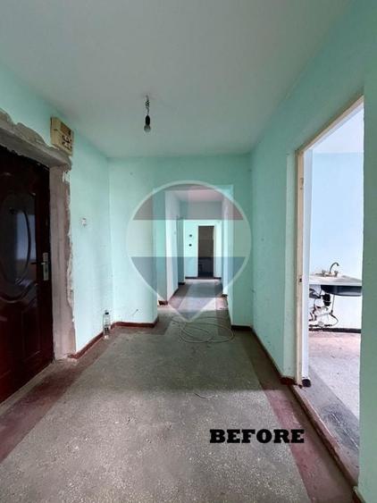 Apartament cu 3 camere decomandat în Brăilei
