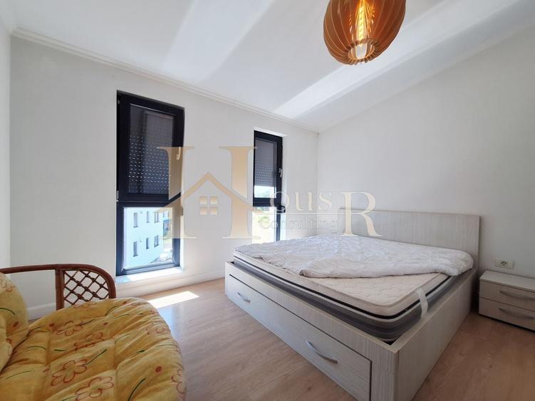 Apartament cu 2 camere semidecomandat, mobilat în Giroc