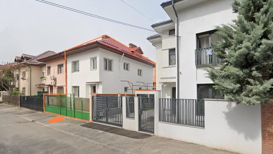 Casă individuală cu 4 camere cu Canalizare în Cotroceni