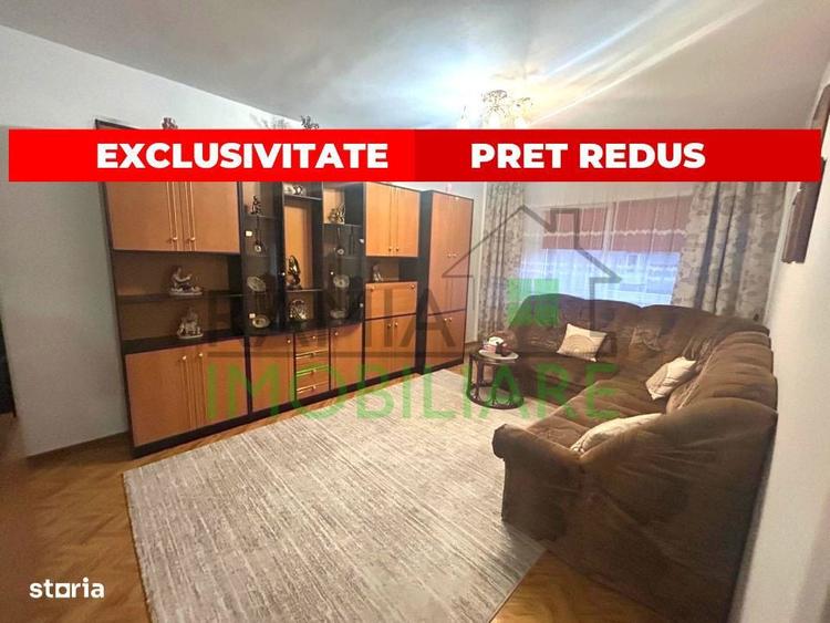 Apartament cu 3 camere decomandat, mobilat în Tractorul — fotografia 3