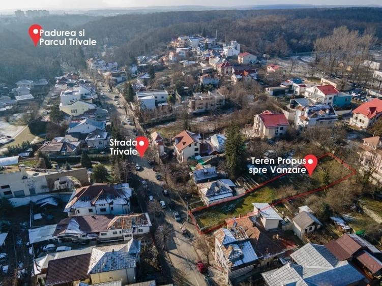 Teren de 701 mp, în Trivale