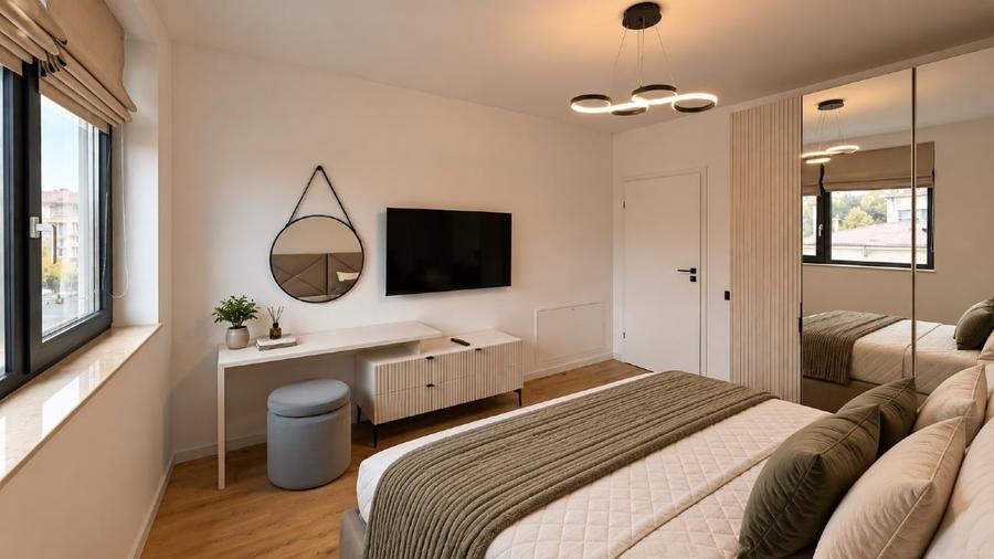 Proprietar, 3 camere, termen lung, mobilat si dotat complet, loc de parcare - 3
