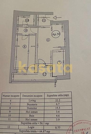 Apartament 2 camere de închiriat | 102 The Address | Barbu Văcărescu - 11
