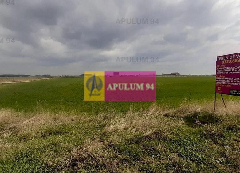 Teren Construcții intravilan de 5110 mp, în 1 Decembrie