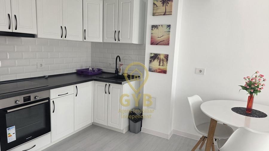 Apartament cu 2 camere semidecomandat, mobilat în Nufărul