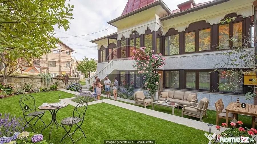 Casă cu 8 camere cu Teren 485 Mp în Central