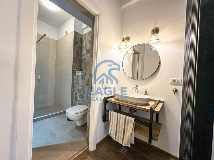 Apartament cu 2 camere nedecomandat, mobilat în Faleza Nord