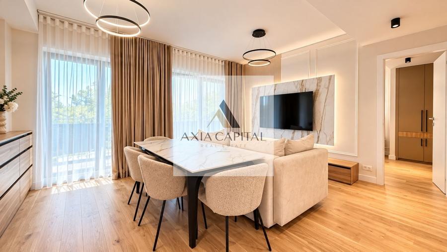 Apartament cu 3 camere decomandat, mobilat în Băneasa