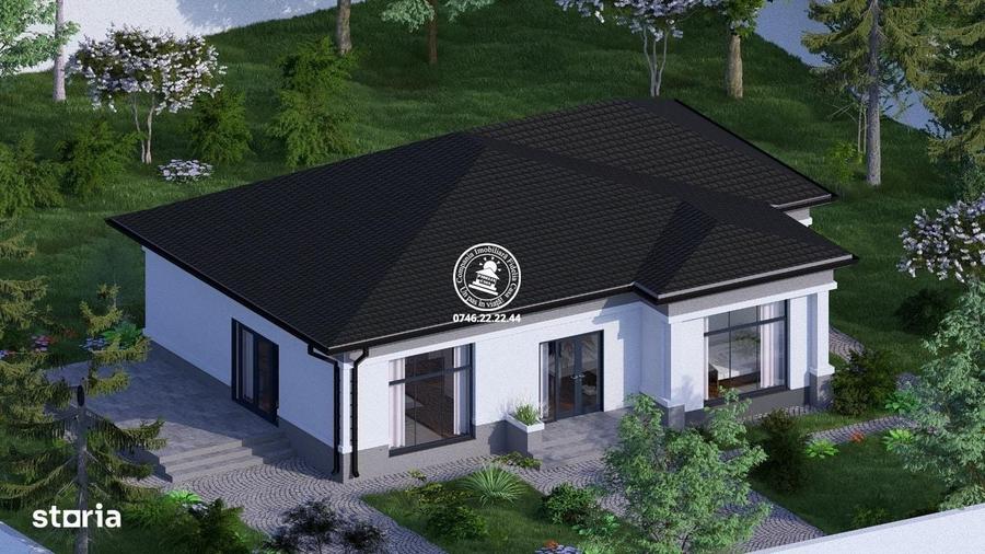Casă cu 4 camere în Tomești