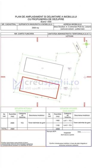 Spațiu comercial, de 585 mp, în Cucuteni