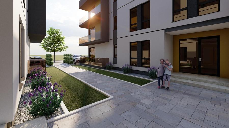 Apartamente 2 Camere | Proiect Modern | Giroc | Etaj 1 | 50mp + Terasa 12mp - 15
