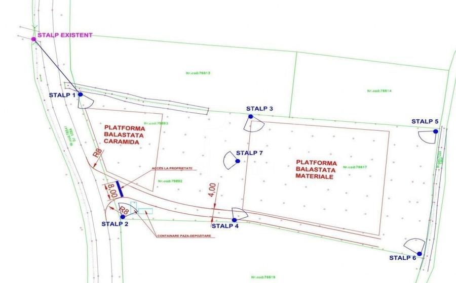 Teren intravilan industrial de vanzare in Chinteni