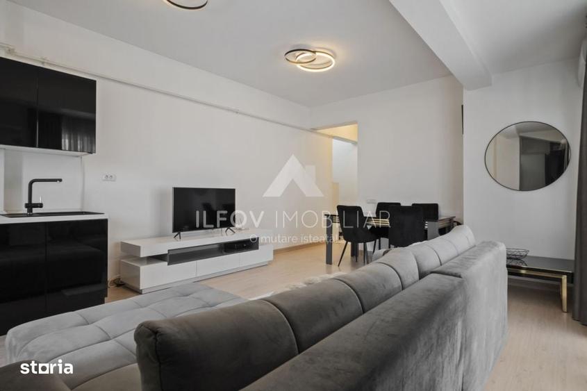 Otopeni, Central, Apartament 3cam, 72mp, parcare, mobilat, centrala - 4