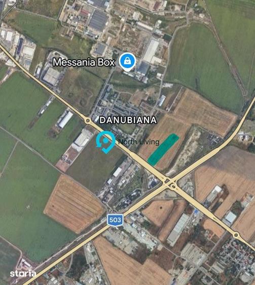 Teren 16,500mp Popesti-Leordeni / Soseaua Oltenitei / Danubiana - 3