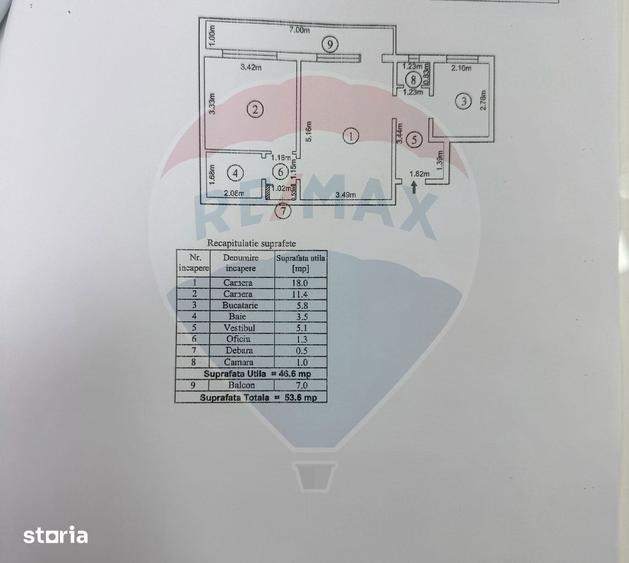 Apartament 2 camere I Bd. Ion Mihalache Piata Chibrit - 2