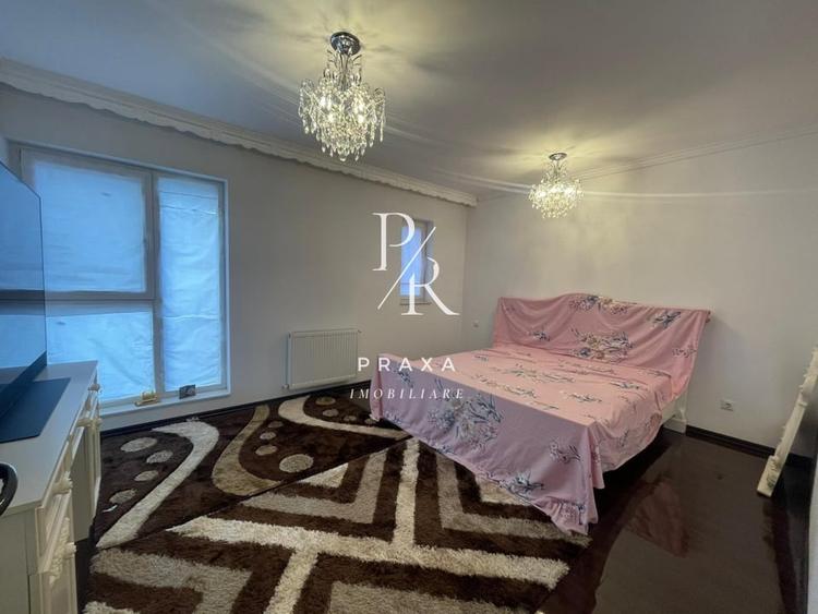 Apartament cu 4 camere semidecomandat, mobilat în Florești