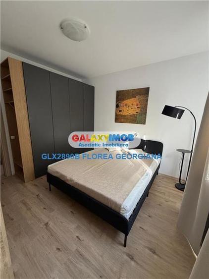 Apartament cu 2 camere semidecomandat, mobilat în Băneasa