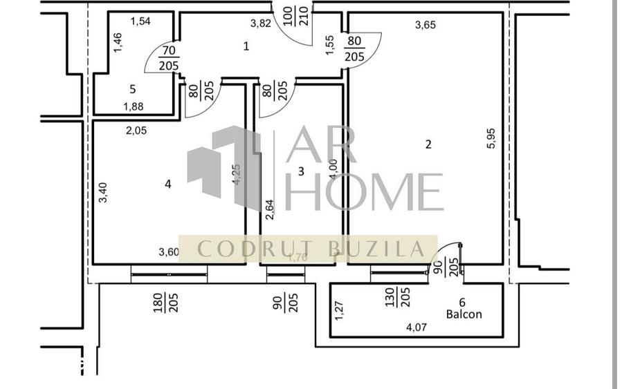 Apartament cu 2 camere în Albert