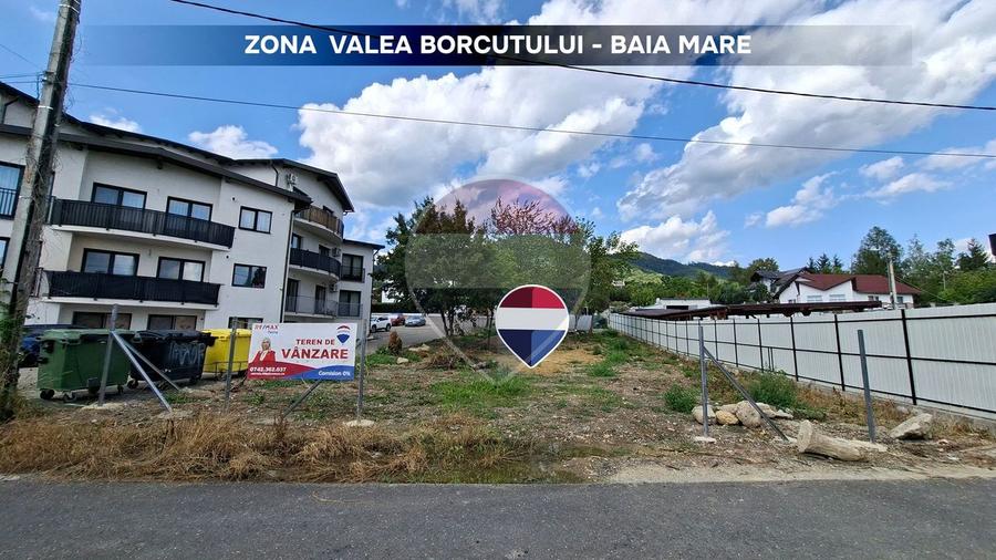Teren Construcții intravilan de 692 mp, în Valea Borcutului