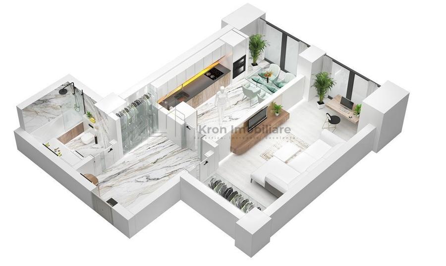 Apartament cu 5 camere decomandat în Nord