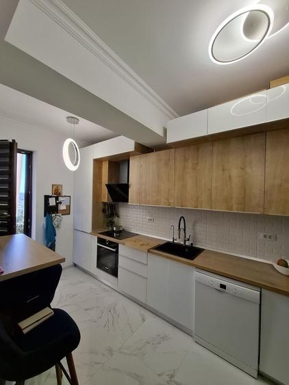 Apartament cu 2 camere decomandat, mobilat în Groapa
