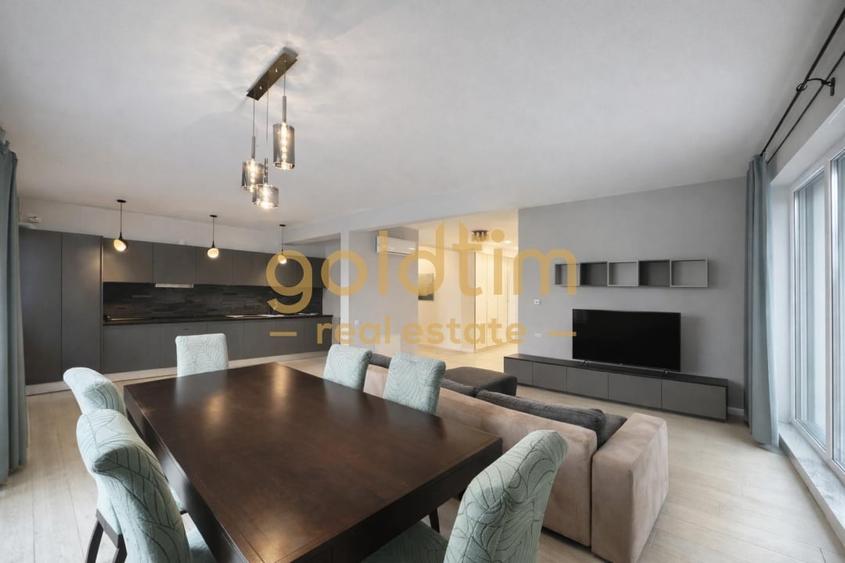 Apartament cu 3 camere decomandat, mobilat în Pipera — fotografia 1