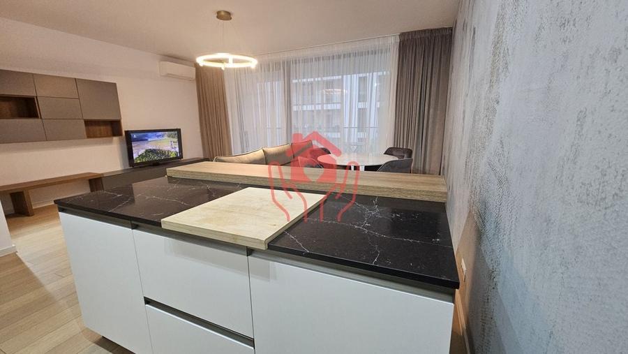 Baneasa Shopping City-3 camere mobilier ROVERE I parc I scoli I garaj interior - 11