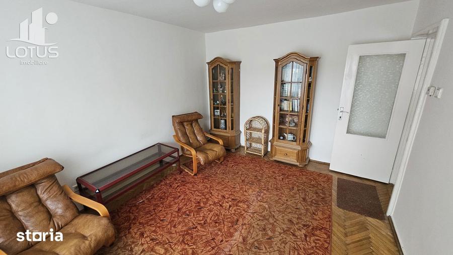 Apartament cu 3 camere, Tudor, zona Dacia, parter inalt - 1