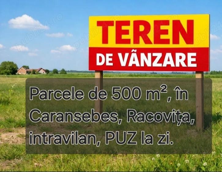 Teren de 500 mp, în Exterior Vest