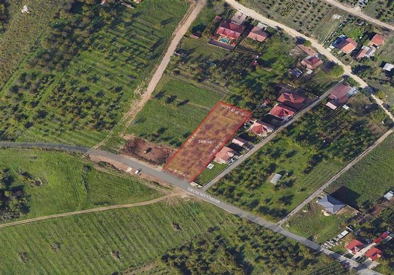 Teren Construcții intravilan de 2400 mp, în Dealuri Oradea