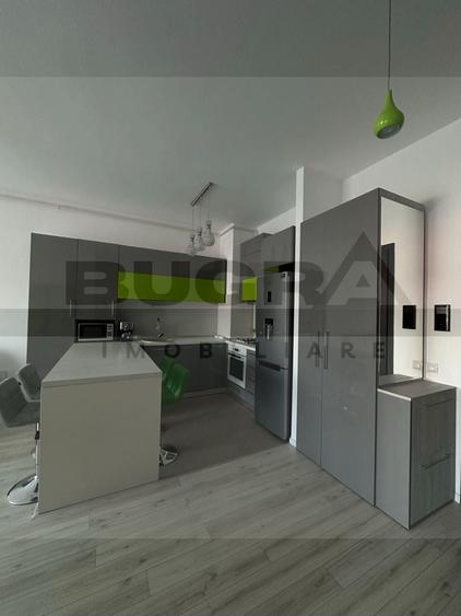 Apartament cu 2 camere semidecomandat, mobilat în Bună Ziua