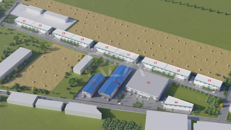 Spațiu industrial, de 11,900 mp, în Popești-Leordeni