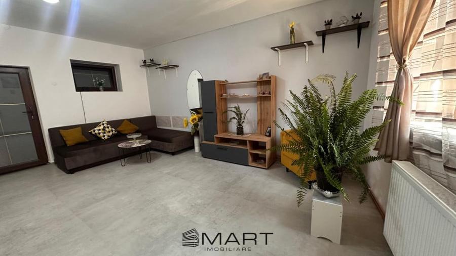 Apartament cu 2 camere semidecomandat în Orașul de Jos