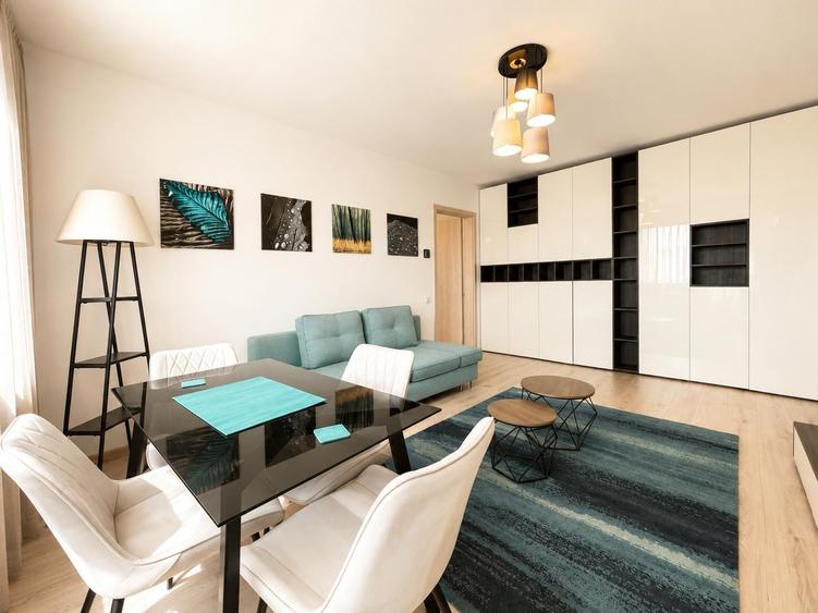 Apartament cu 2 camere semidecomandat în Băneasa