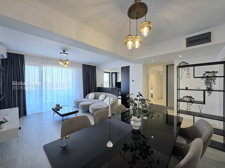 Apartament cu 3 camere decomandat, mobilat în Pipera