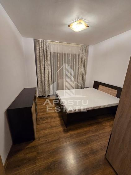 Apartament cu 2 camere semidecomandat, mobilat în Torontalului
