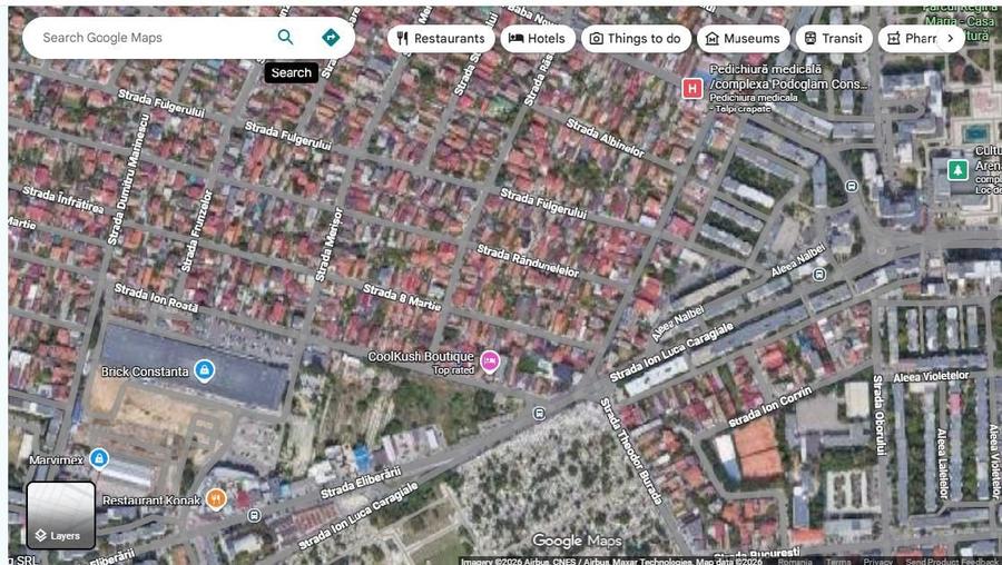 Teren Construcții intravilan de 347 mp, în Casa de Cultură