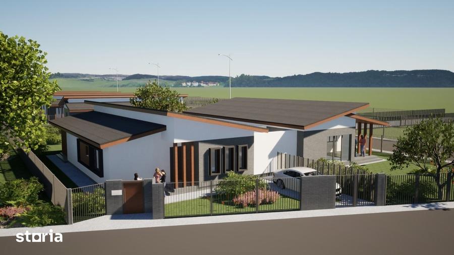 Parcele de teren intravilan, 500 mp,cu proiect, cu autoriza?ie - 1