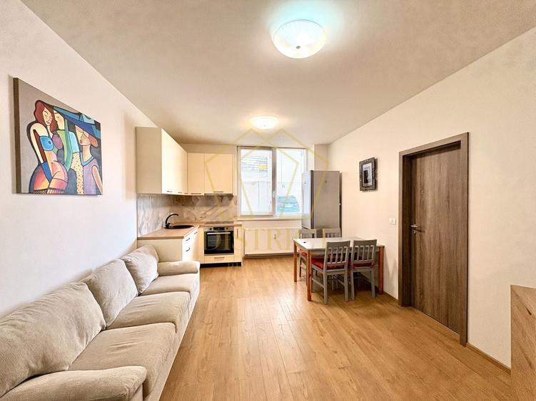 Apartament cu 2 camere semidecomandat, mobilat în Giroc