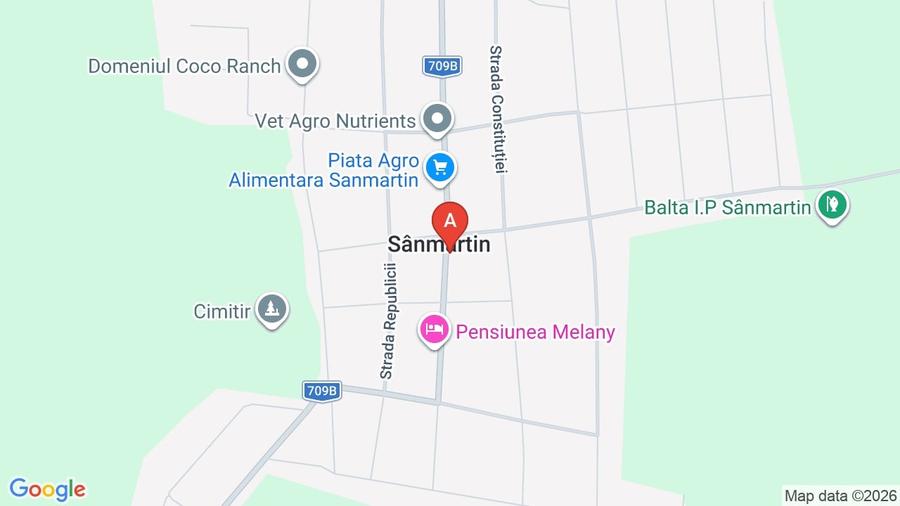Teren Construcții intravilan de 1000 mp, în Sânmartin