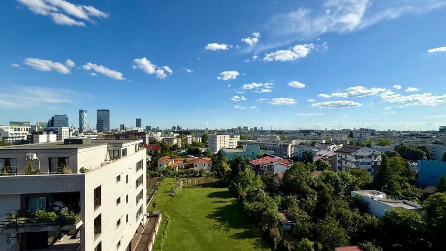 Apartament cu 2 camere decomandat, mobilat în Herăstrău