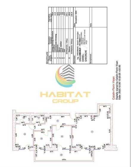 Apartament cu 4 camere decomandat în Pipera