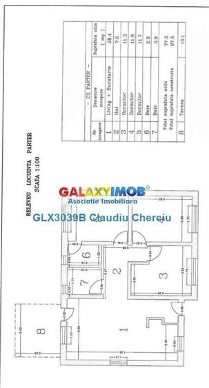 Casă cu 4 camere decomandat cu Teren 280 Mp în Crevedia
