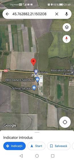 Teren de 670 mp, în Săcălaz