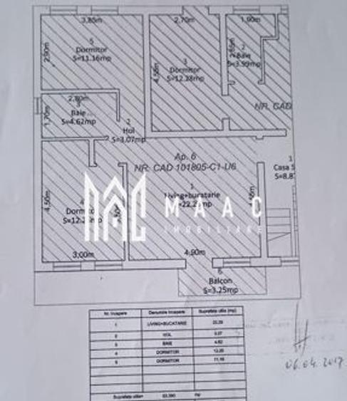 Apartament 3 camere | Etaj 1 | Decomandat | Baclon | Parcare - 2