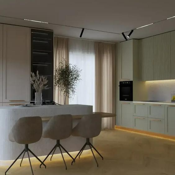 Apartament cu 2 camere decomandat în Tunari