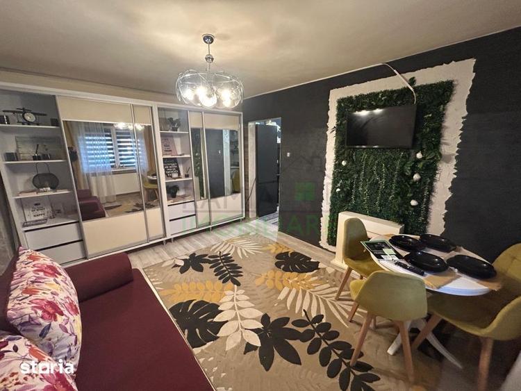 Apartament cu 2 camere semidecomandat, mobilat în Gării