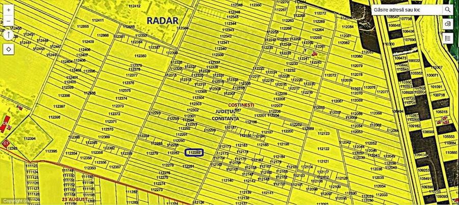 Teren de 2500 mp, în Schitu